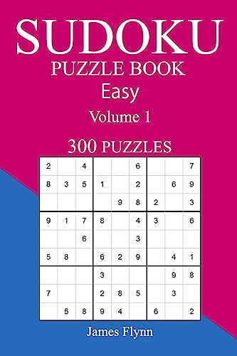 Easy 300 Sudoku Puzzle Book: Volume 1
