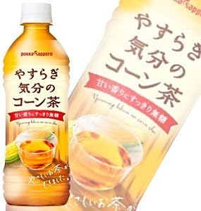 Pokka Sapporo peace mood of corn tea PET500mlX24 this [X2 Case: Total of 48 input]