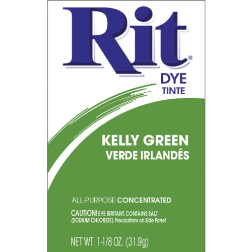 Rit, Kelly Green 3-32 11749 Powdered Fabric Dye #1