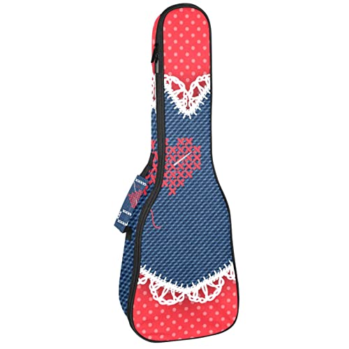 Sac à dos ukulélé concert soprano ténor rembourré 10 mm avec poches de rangement