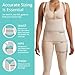 High-Back Compression Girdle - No Closures - Calf Length - Marena Recovery
