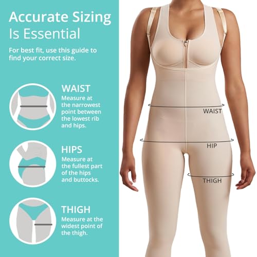 Image of MARENA SFBHM2 Stage 2 High-Back Mid-Calf Post-Surgical Compression Girdle