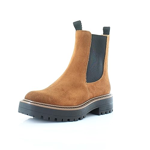 Image of Sam Edelman Women's Laguna Chelsea Boot Frontier Brown 8.5 Medium