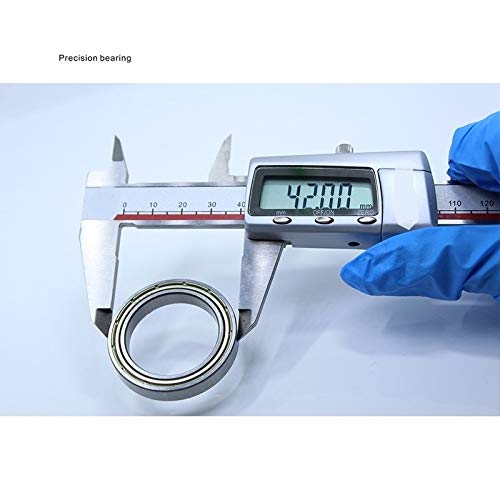 Roulement de précision 30x42x7mm 6806ZZ en acier robuste pour une rotation fluide - 6