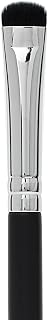 Smudge Makeup Brush Eye Shadow Brush - Short Shader Eyeshadow Smudger Tool, Small Flat Bristles for Blending Eyeliner Smokey Eye, Precision Cut Crease, Outer V, Corner Highlighter, Eyebrow Concealer