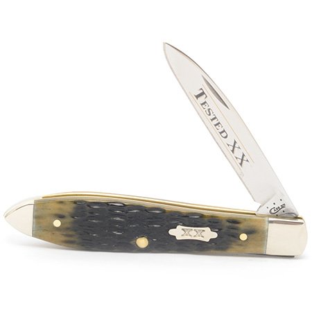 Amazon.com : Case 10260 Olive Green Bone Handle Tested XX