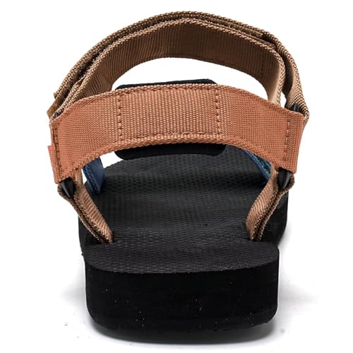 WateLves Men's Sandals Hiking-Sport-Sandals with Adjustable Webbing Lightweight Water-Athletic-Beach-Sandals for Walking-Fishing-Travel-Trekking-Camping4