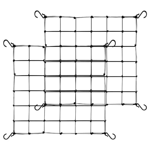 Scrog Netz Pflanzennetz Grow Netz Pflanzen Netz 40x40 60x60 80x80 100x100 120x120, Ranknetz für Kletterpflanzen, Gurkennetz für Gewächshaus, Wachstumszelt, Trellis Net, Rankhilfe Netz 120x120 cm 2pcs