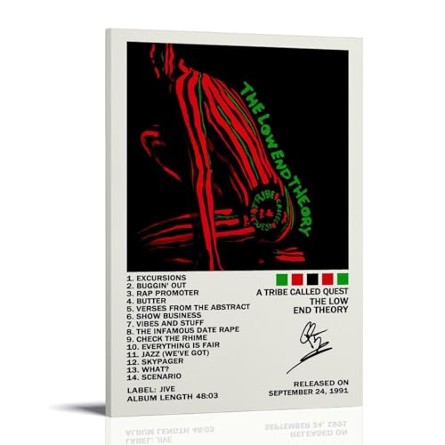 A Tribe Called Quest - The Low End Theory Poster; Room Aesthetics Canvas Oil Painting Album/Movie Poster Hanging Picture