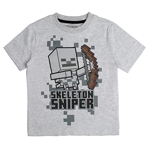 Image of Minecraft Boys' 3-Pack T-Shirts Little Kid to Big Kid