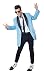 California Costumes Men's 50's Teen Idol, Blue/Black, Medium