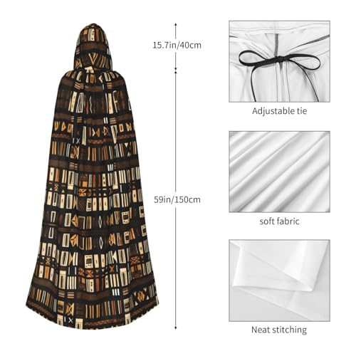 Cape à capuche résistant costume réutilisable Halloween et Noël - 2