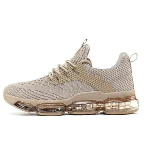 Image of Socviis Men's Air Cushion Running Shoes Breathable Tennis Fashion Sneakers Non Slip Workout Casual Sport Shoes Gym Training Comfortable Walking Shoes