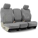 Tailored Seat Covers Poly Cotton Drill Light Gray for 2014-2019 Jeep Wrangler