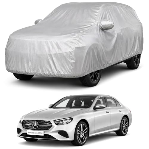 Image of Autofact Car Body Cover Compatible with Benz GLA250 | Custom Fit Car Cover | 100% Water-Resistant| Triple-Stitched Lightweight Fabric | Dustproof | Indoor & Outdoor Use | Elastic Bottom