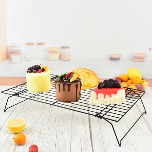Grille de refroidissement pour four en inox anti-gâteaux ramollis