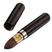 Visol Products Delta 1-Cigar Stainless Steel Cigar Tube, Matte Black