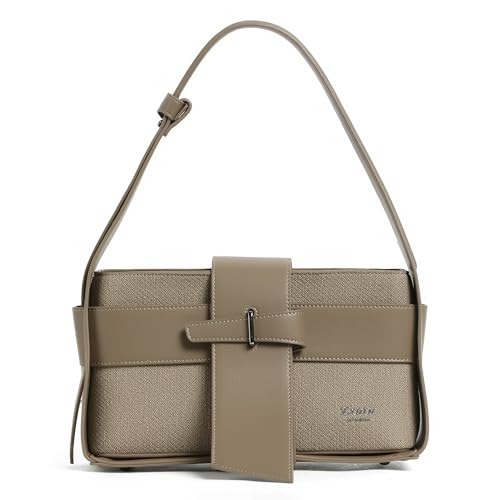 Image of EXOTIC Premium Weave & Leather Textured Buckle Sling Bag I Shoulder Bag Handbag for Work | Ladies purse | Stylish Shoulder Bag | Gift For Ladies