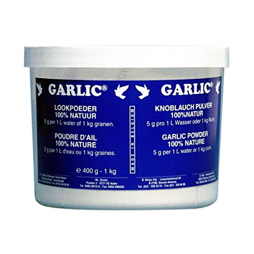 Preisvergleich Produktbild Belgavet Knoblauchpulver, 100% rein, 1 kg, für Tauben und Vögel