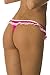 Velvet Kitten Sexy Dressed to Thrill Bikini Panty for Women P134118 (X-Large, Pink)