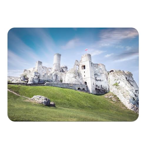 Sets de table souples en liège grand format napperons château Pologne - 2