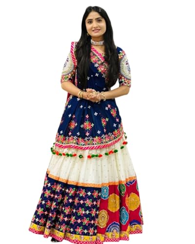 Indian ready to wear Chaniya choli for women flared lehenga choli with stitched blouse.