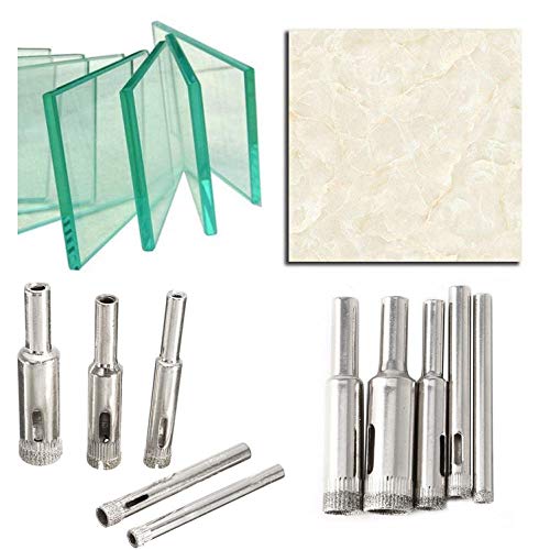 Juego de Brocas 5 piezas 5-12 mm para Vidrio y Cerámica miniatura 4