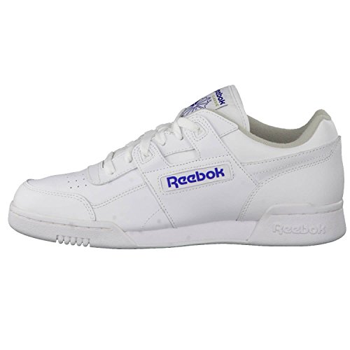 Reebok Reebok Men's Workout Plus Casual Sneakers White/Royal