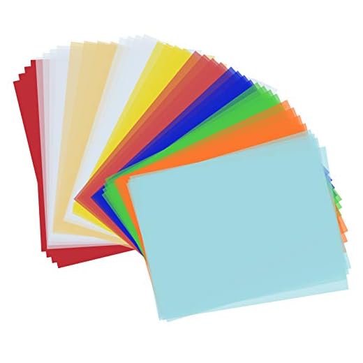 Colored Vellum Paper 8.5 x 11'' 50 Sheets 10 Colors Transparent Vellum Paper Translucent Printable Tracing Paper for Drafting Ink Jet Laser Printer