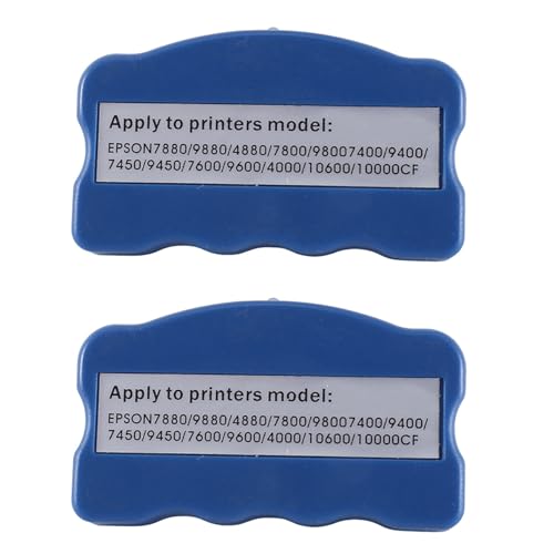 Reseteador de Chip para Tanque Epson 7800 9800 4880 Decodificador de Cartuchos Pack de 2