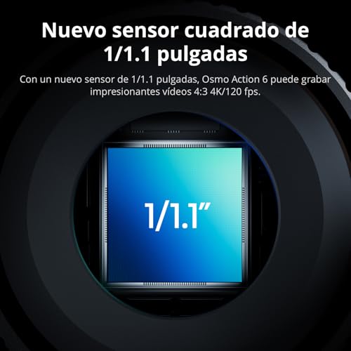 Miniatura 3 de Dji Osmo Action 6 Pack Estándar, Cámara De Acción Con Sensor Cuadrado De 1 1.1 Pulgadas, Apertura Variable, Batería De 4 Horas, Cámara De Acción 8k Ideal Para Capturar Momentos Emocionantes