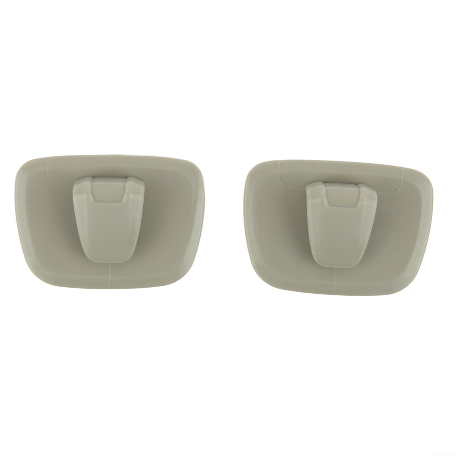 Besttoolifes Soluzioni di stoccaggio per auto, ganci posteriori per Volvo XC40 XC60 XC90, 2 pezzi, vari colori ABS grigio, beige, nero (grigio)
