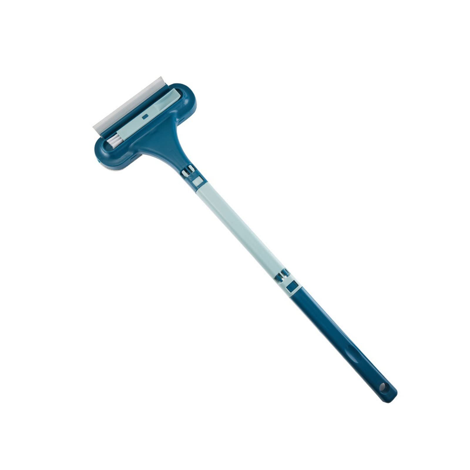 Rasquetas para Ducha, Azul 63x20cm escurridor de Ducha Ventana Pantalla Cepillo Limpiador Vidrio Extensible Desmontable