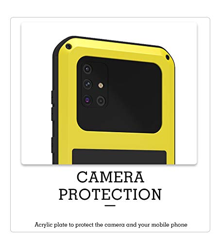 Coque Samsung A71 4G étui métallique anti-chute robuste - 7