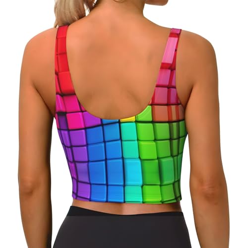 Women Comfortable Yoga Bras Tank Tops for Sports Workout3