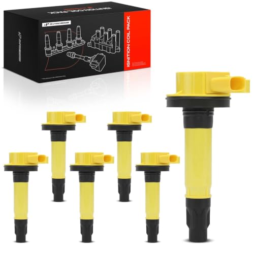 A-Premium Engine Ignition Coil Pack Compatible with Ford & Mazda & Lincoln