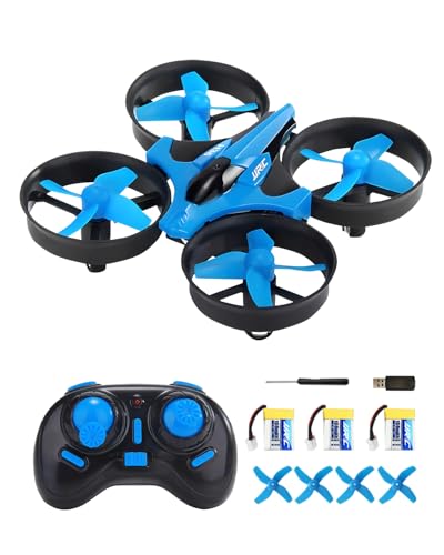 E-SMARTER Mini Drone for Kids With 360° Flip & Roll, Protected Fan Blades, Speed Adjustment, One-button Return Home - Lightweight Indoor Toy for Boys, Girls - Christmas Gifts