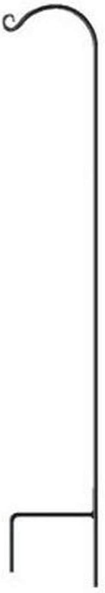 Panacea 89438 Single Forged Shepherd Hook, Black, 48-Inch