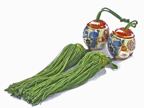 ??? kutani Hyakkaen Fuchin Aochibu Kin-Hanazume