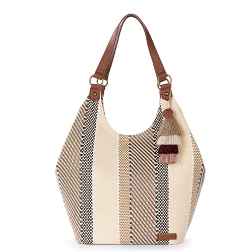 Image of Sakroots The Sak Roma Shopper Shoulder Bag Large Purse & Tote Bag with Double Straps & Zipper Pockets for Everyday & Travel