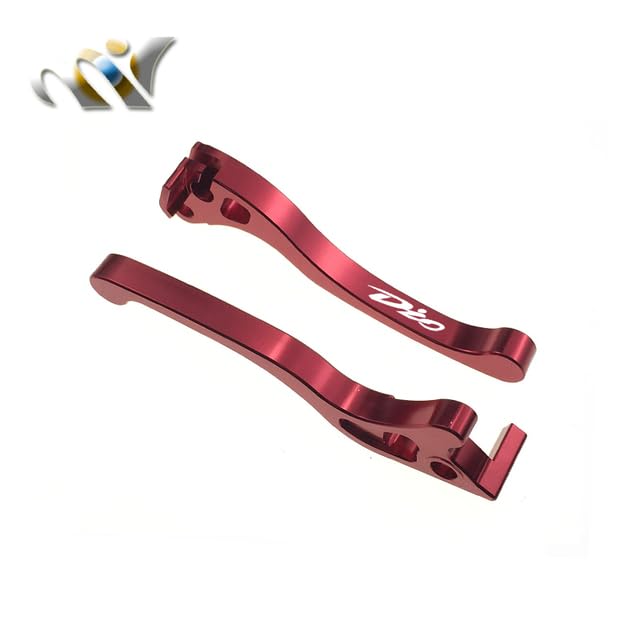 AUTO-UAE - motorcycle accessories products clutch brake levers for AF18 DIO 50 ZX50 AF34 AF35 dio50 AF28 ZX 50 disc brake (Logo DIO Red)