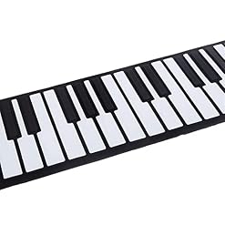 QWEQWE 88 clés Clavier de Piano pliano pliano Clavier Professionnel Flexible - Les Beatles, Paul McCartney, John Lennon, RIngo Starr, George Harrison QWEQWE 88 clés Clavier de Piano pliano pliano Clavier Professionnel Flexible – Image 5