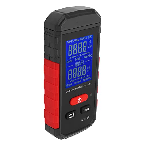 Detector de Radiación Portátil EMF Medidor de Campo miniatura 4