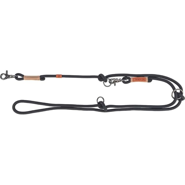 Trixie BE Nordic Ramal, L-XL 2, 00 m, ø 13 mm, Negro, para Perros