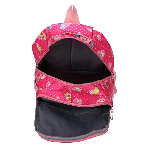 AREO-Baby Pink Backpack for School Girls Teens Bookbag Kids School Bag Daypack