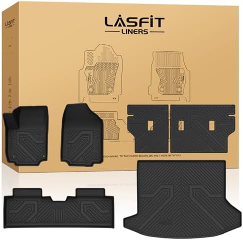 LASFIT Floor Mats & Cargo Liner with Backrest Mat 2025-2026 for C...