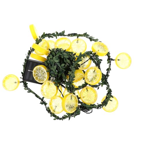Guirnalda de luces LED solares Milisten para decoración de exteriores y jardines elegantes