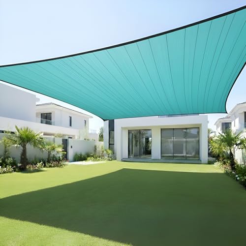Image of TAVASYA 90% Shade Net 10 x 30 Feet | Green with Black Lines | HDPE | UV Resistant Sun Shade Cloth for Garden, Terrace, Greenhouse, Car Parking & Outdoor Heat Protection