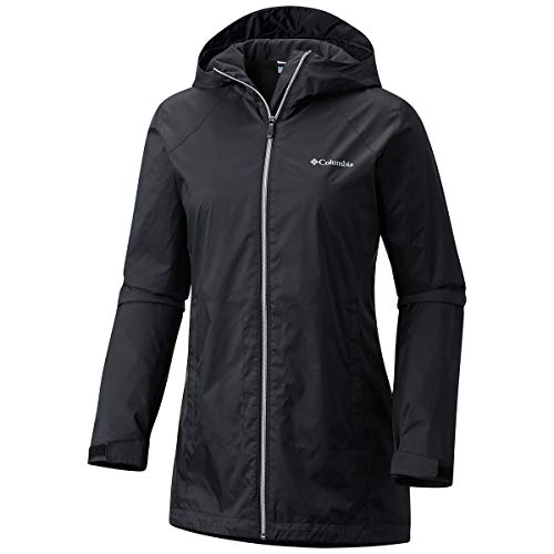 Columbia Women's Switchback Lined Long Jacket, Black, X-Large