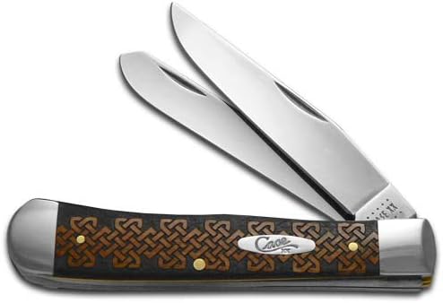 CASE XX Navajas de bolsillo de acero inoxidable 1500 con nudo celta